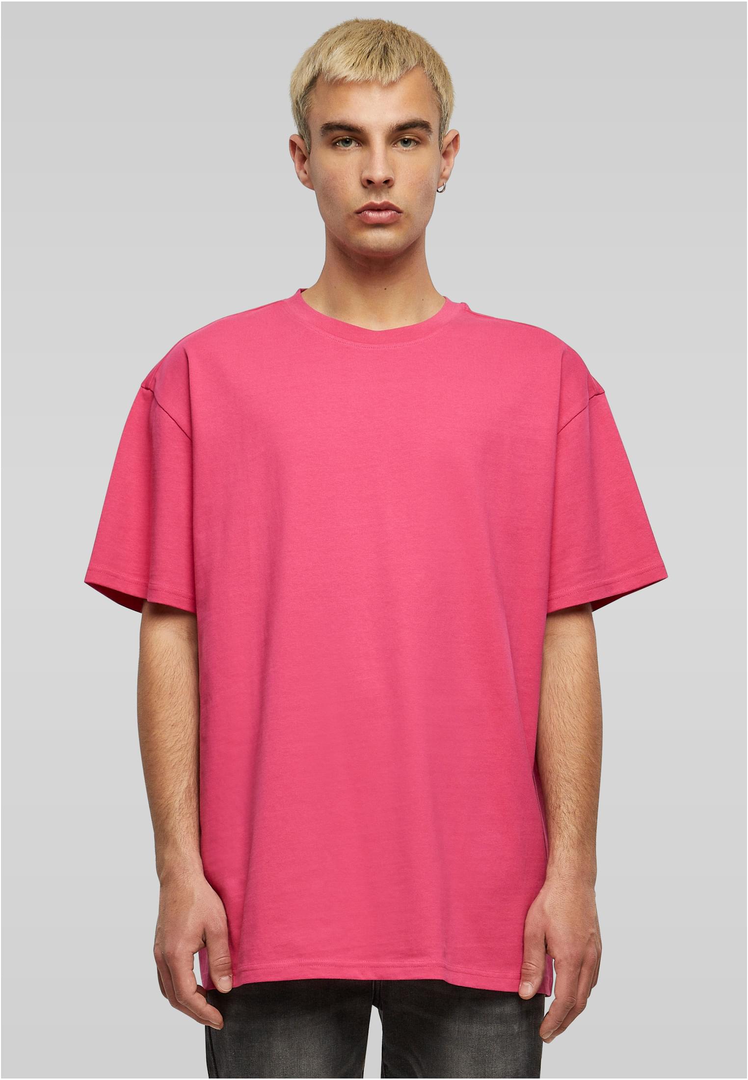 Pink Heavy Tee omalla painatuksella