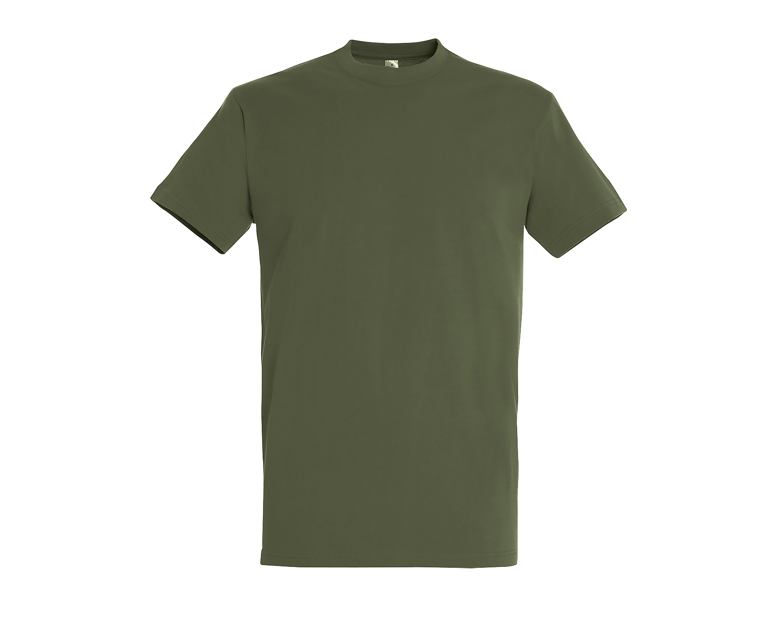 Army green T-paidat painatuksella sol's Imperial