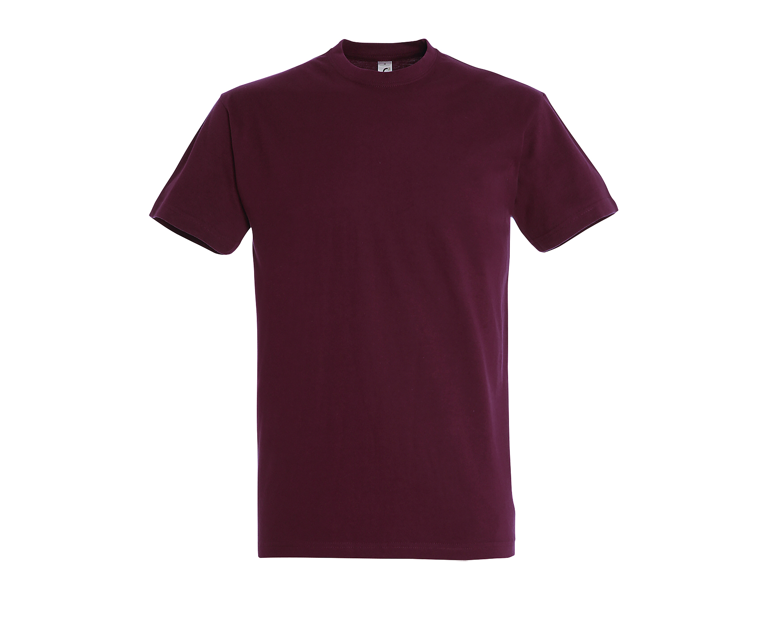 Burgundy T-paidat painatuksella sol's Imperial