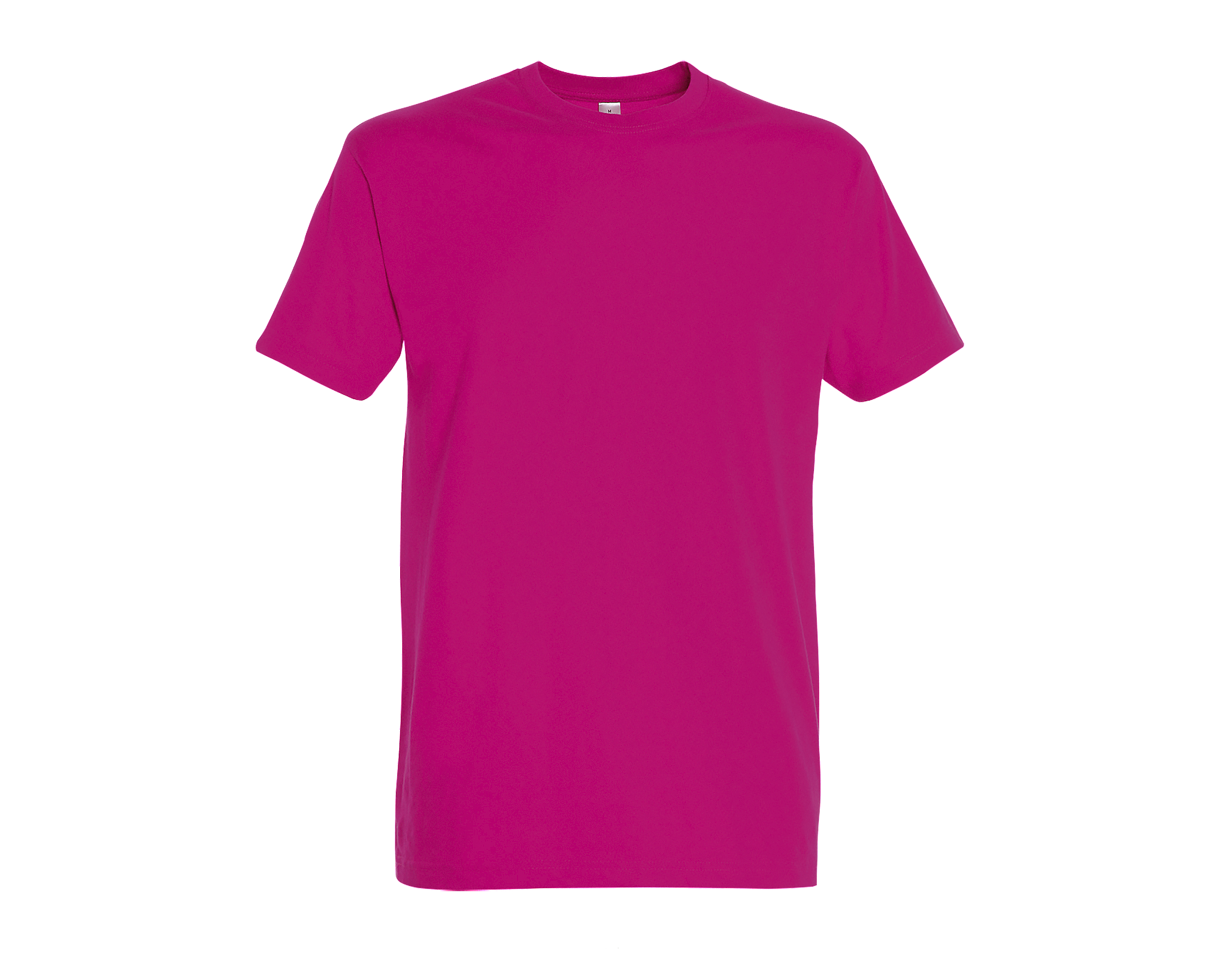 T-paidat painatuksella sol's Imperial Fuchsia colored