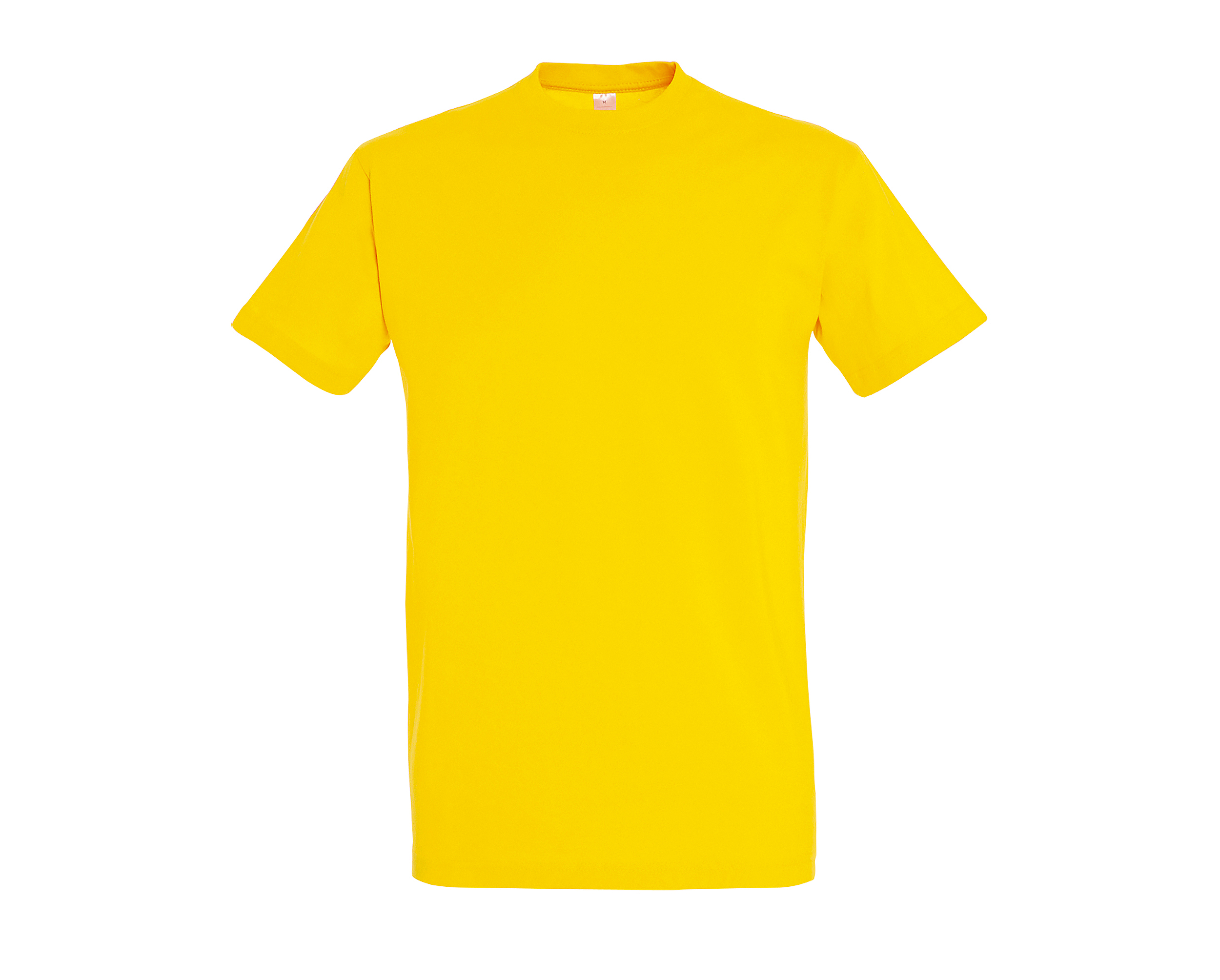 T-paidat painatuksella sol's Imperial gold color