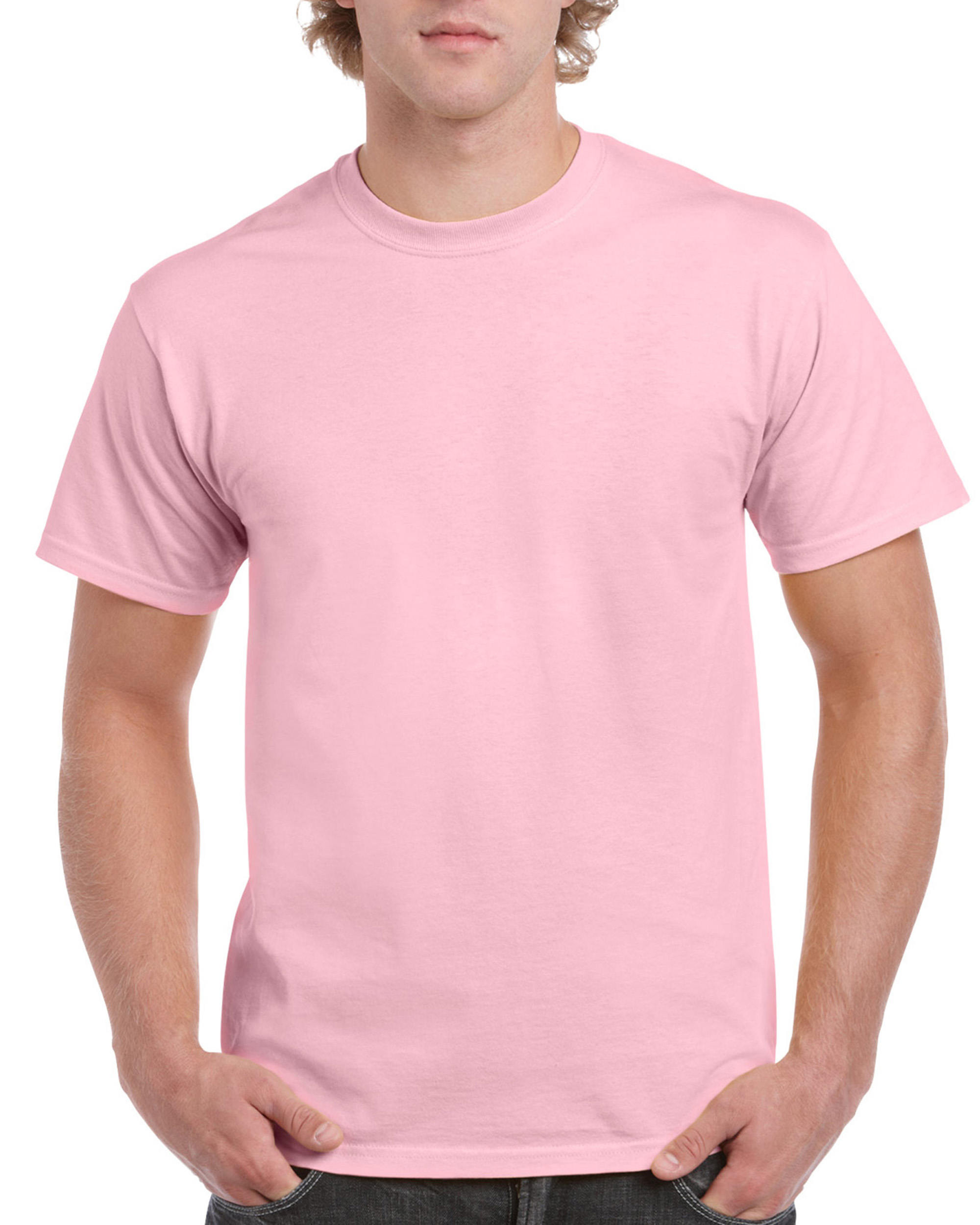 Pink Gildan 2000 T-paidat omalla logolla