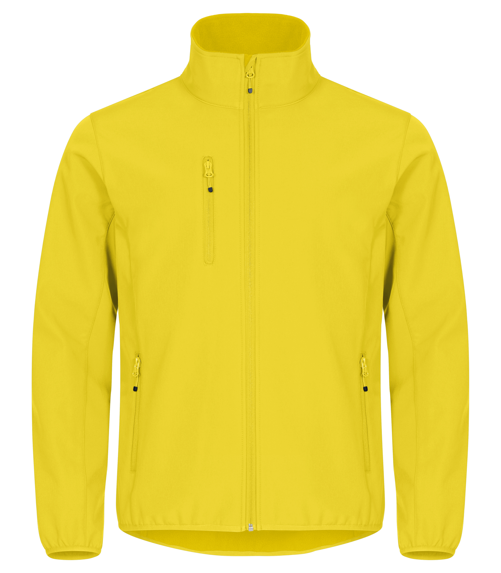 Yellow Classic Naisten Softshell-takki painatuksella