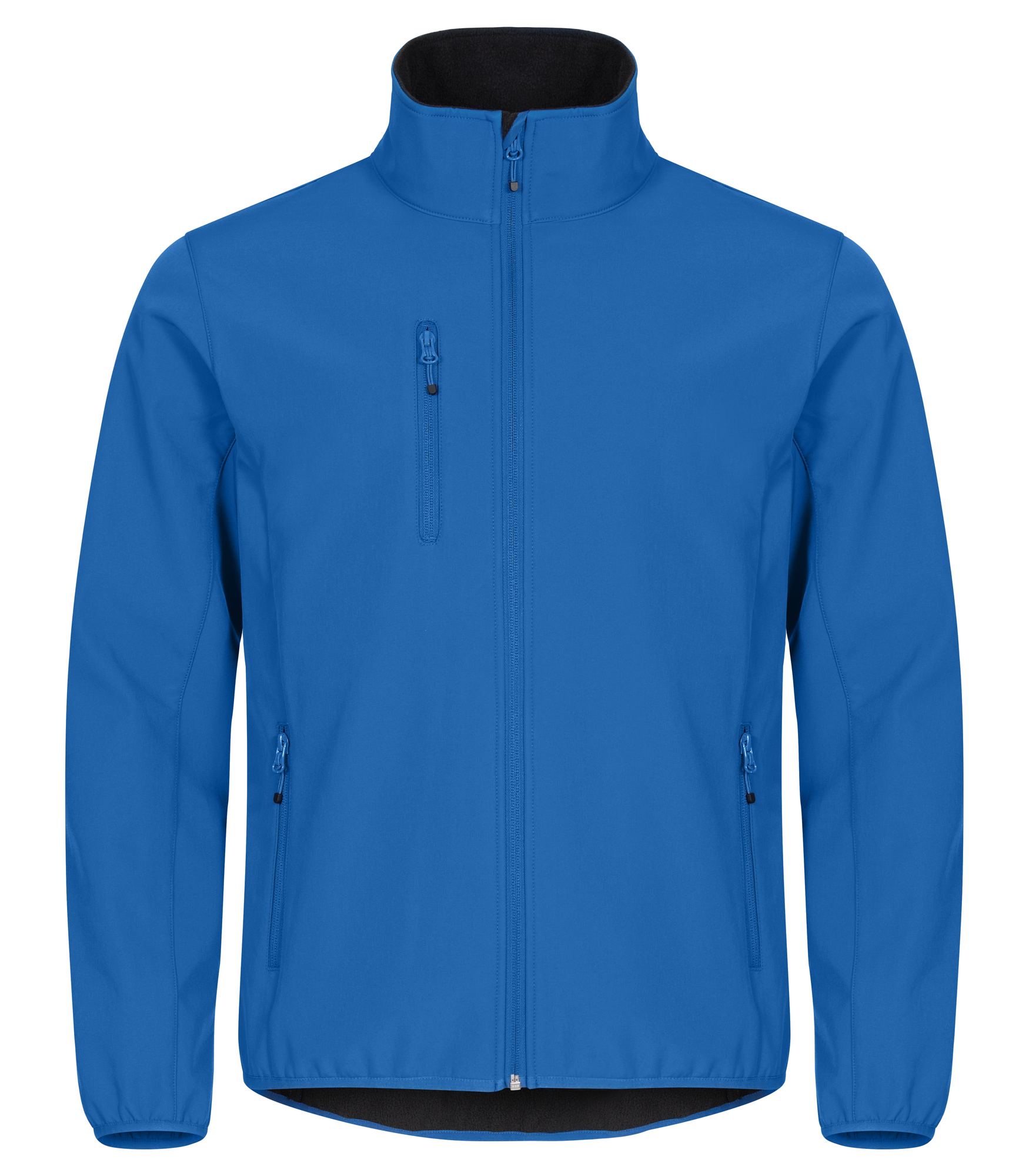 Blue Classic Softshell-takki painatuksella