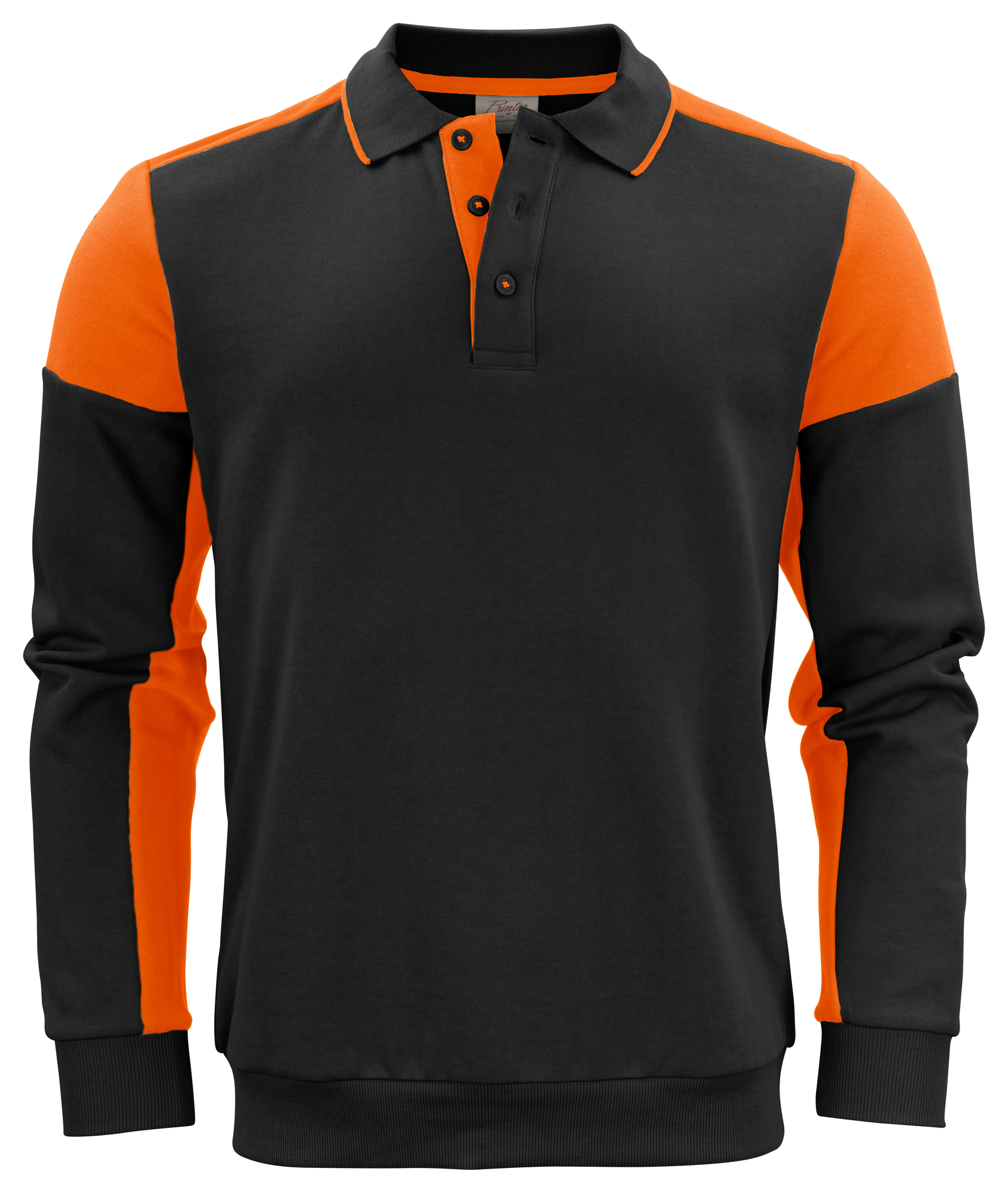 Polo sweater painatuksella