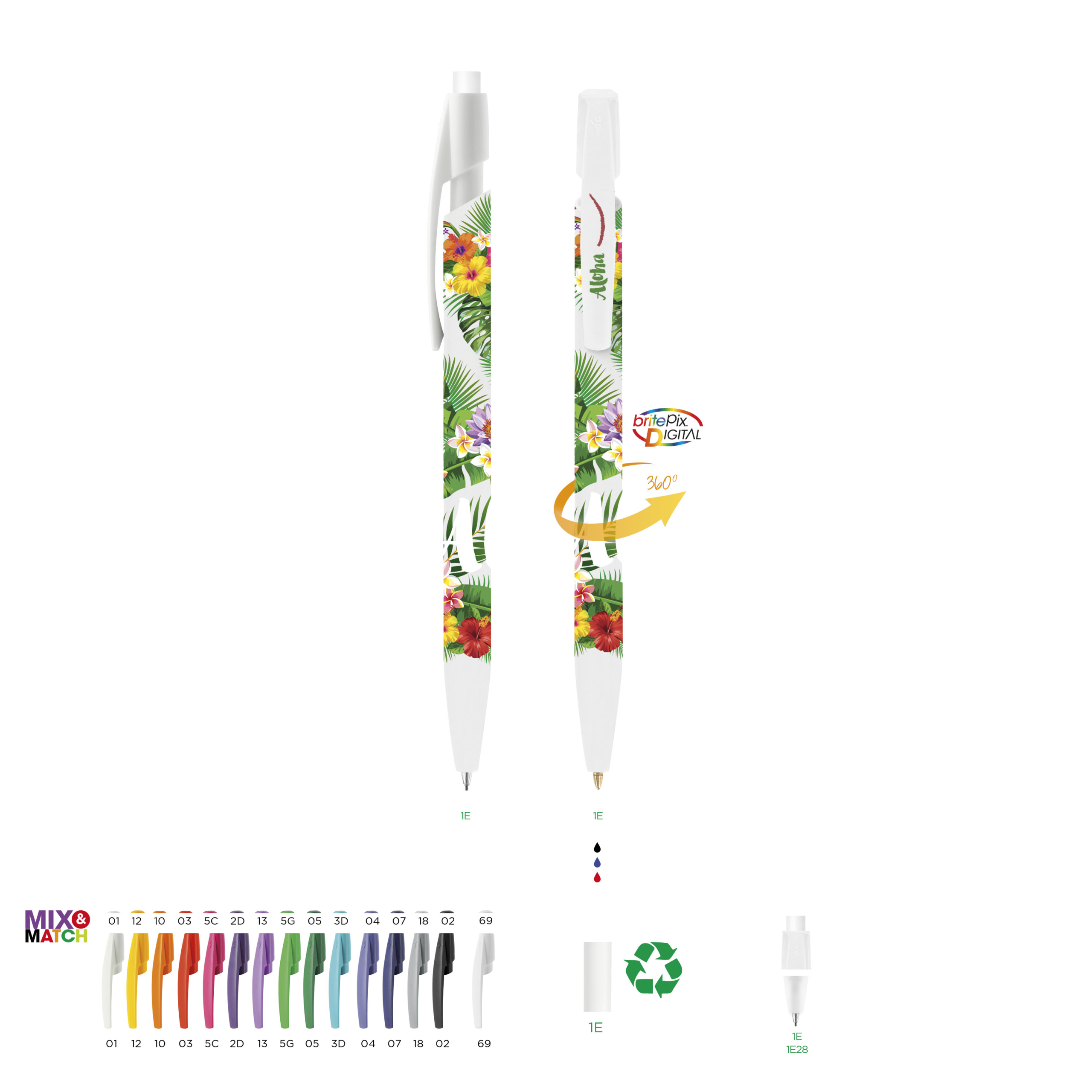 Laadukas BIC® mainoskynät logo