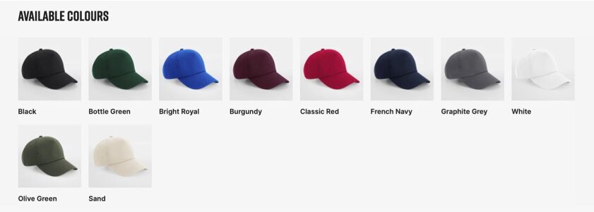 B025 colors