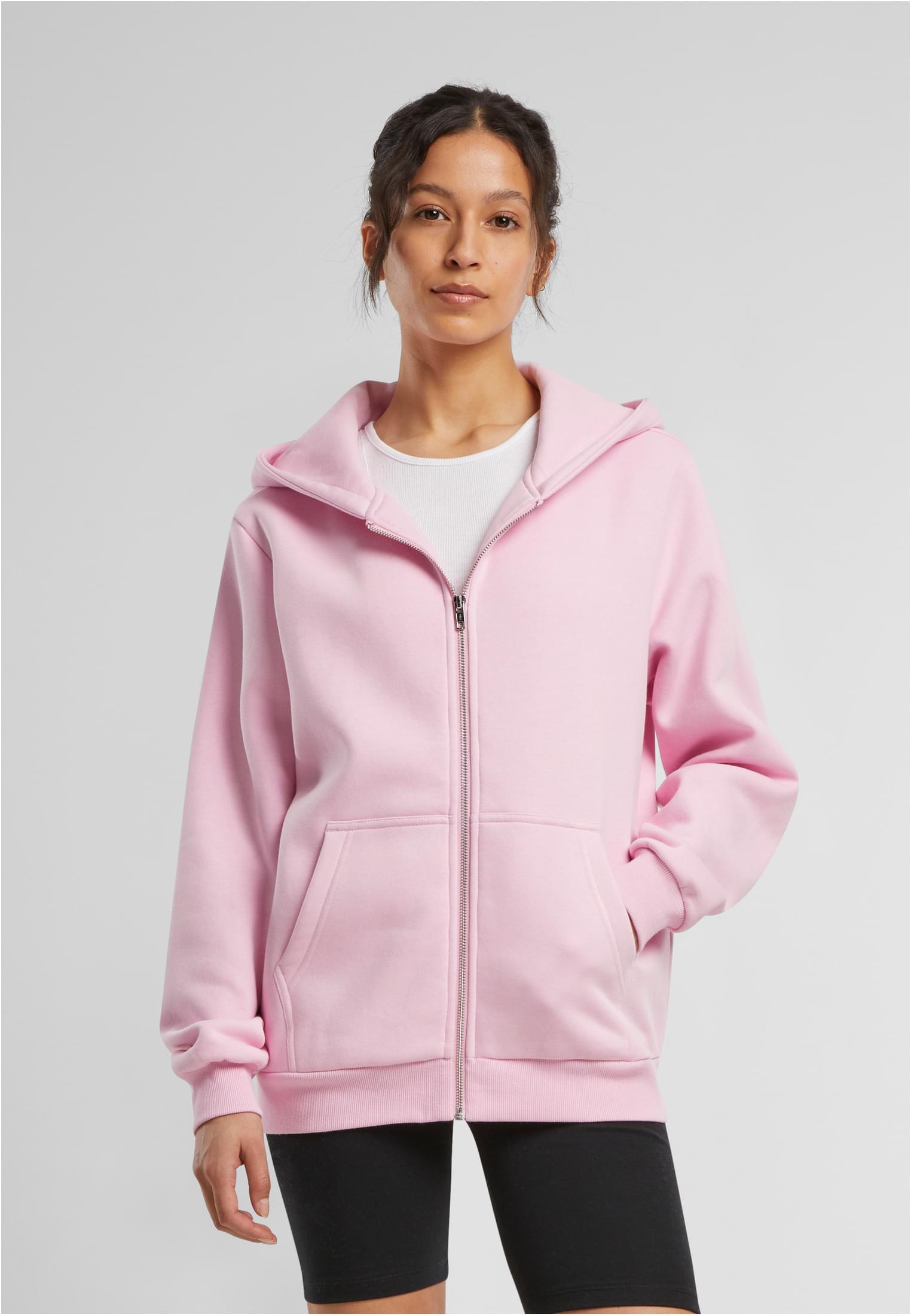 Ladies Fluffy Zip Hupparit - Kuva 5
