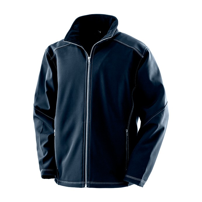 Treble stitch softshell-takki