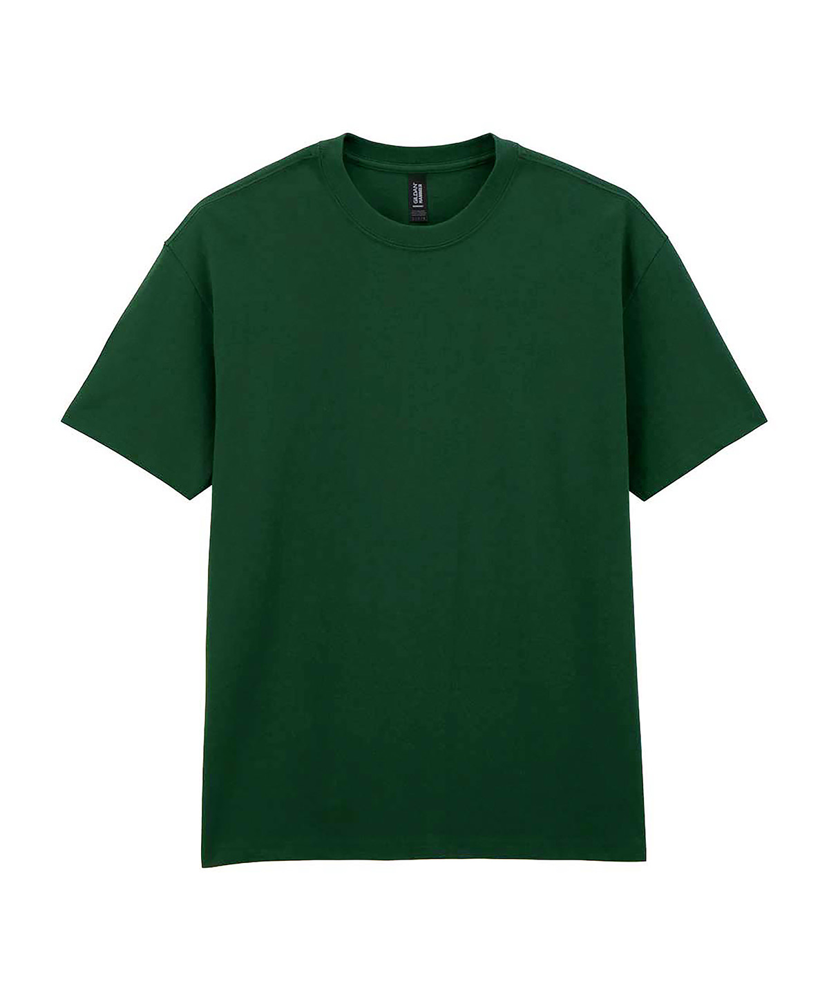 Green Gildan T-paidat painatuksella