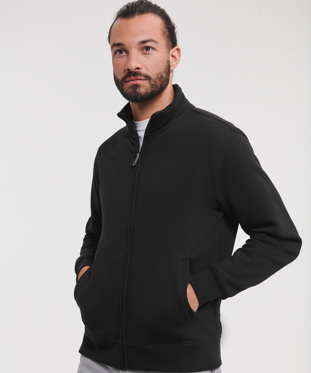 Black Collegetakit painatuksella