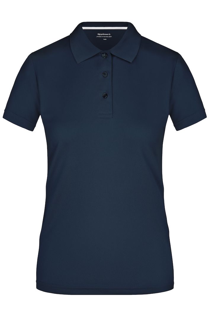 Navy High Performance pikee painatus