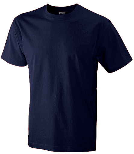 Navy T-Paita Omalla Tekstillä