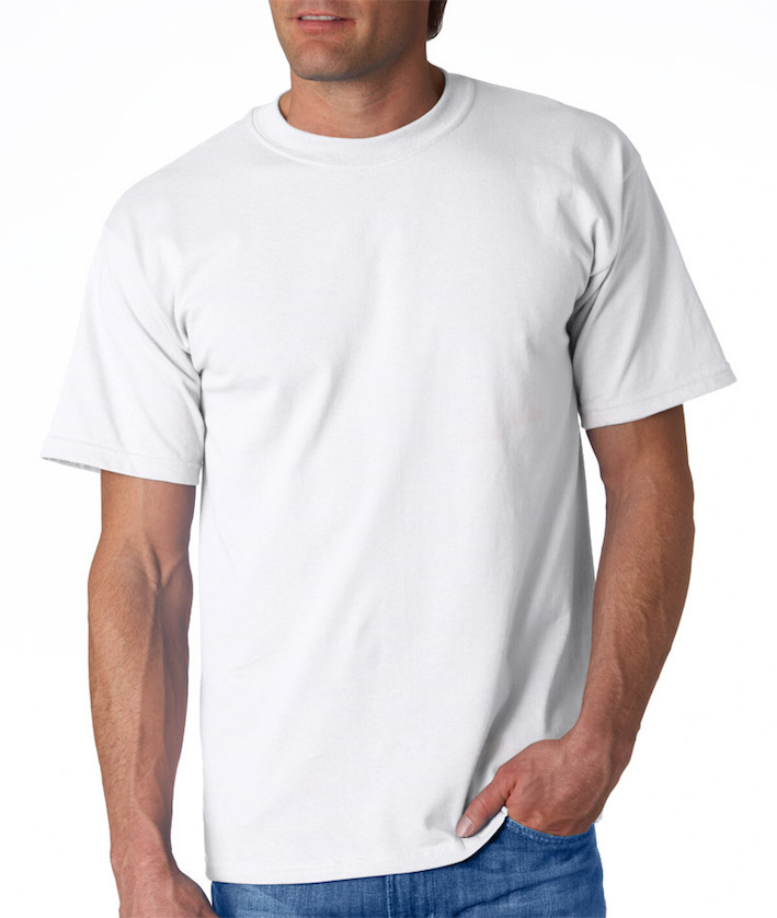White T-Paita Omalla Tekstillä