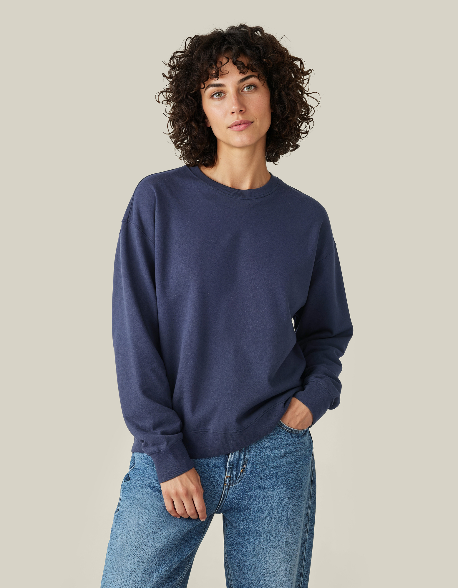 Colleget Crewneck Loose Fit