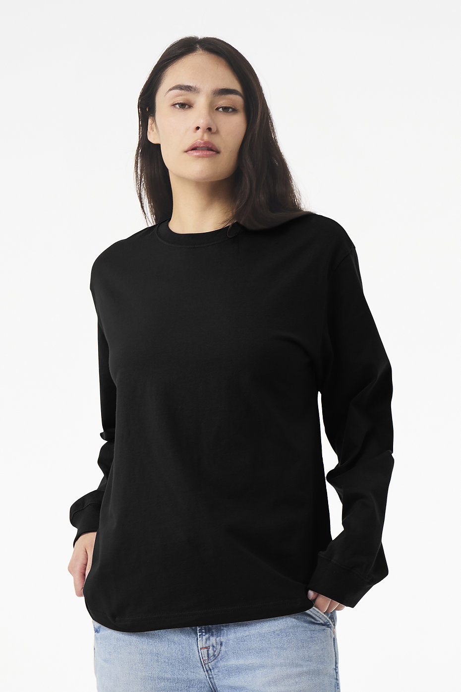 Pitkähihaiset T black