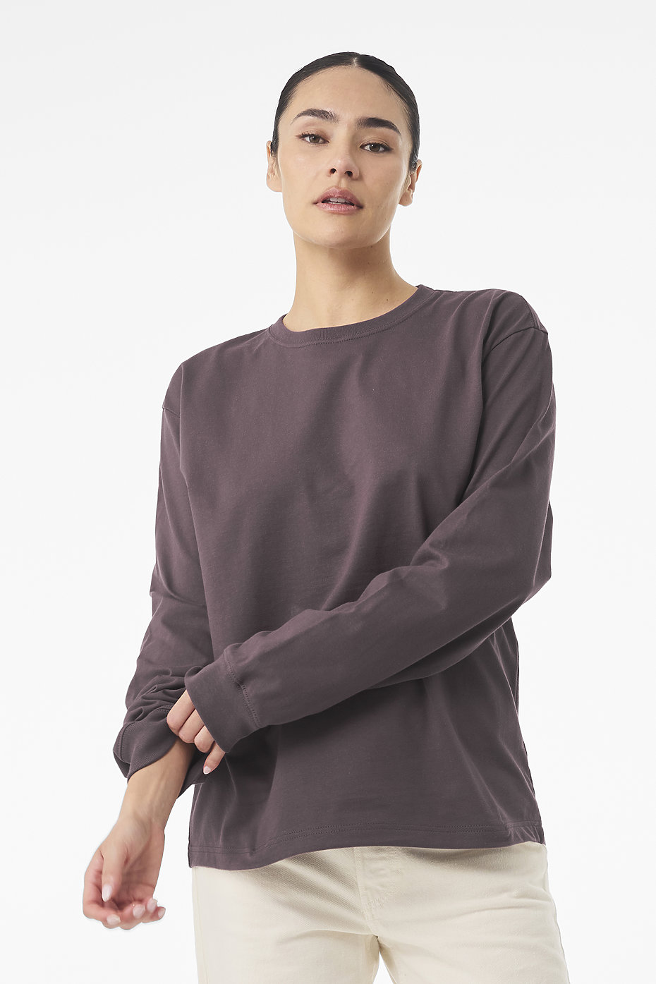 Unisex pitkähihainen t-paita omalla logolla