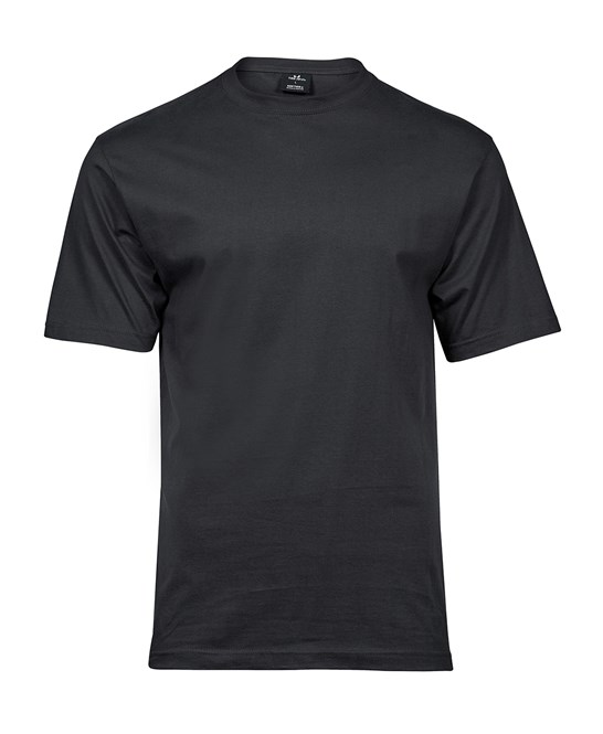 Dark grey Tee Jays T-paidat painatuksella