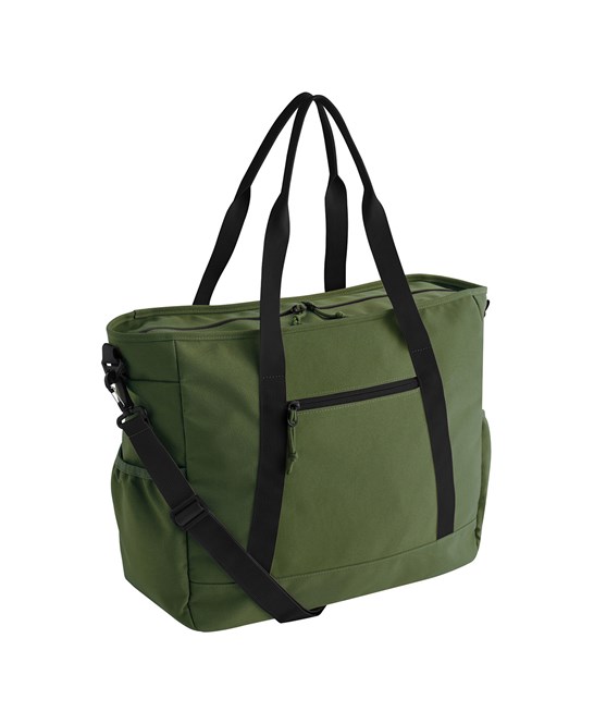 Moss green Laukku Painatuksella