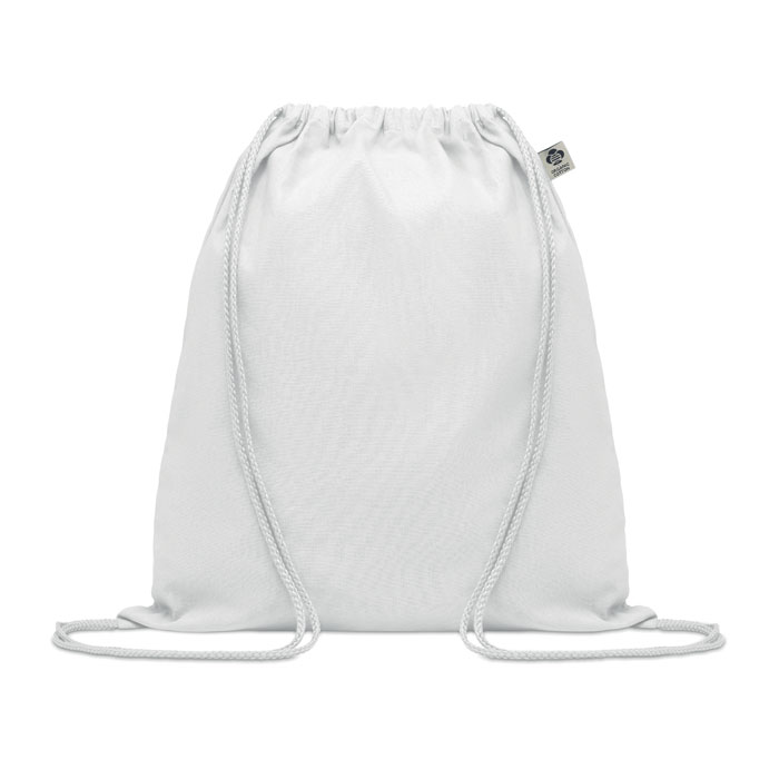 Ekologinen white jumppapussit painatuksella