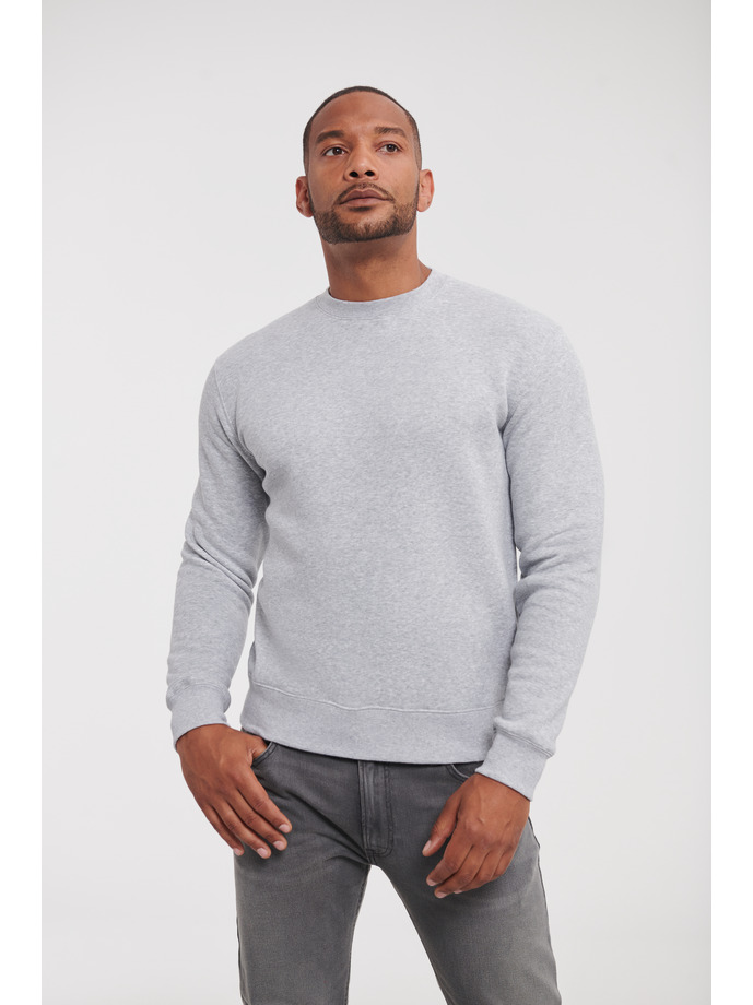 Set-in sleeve sweatshirt