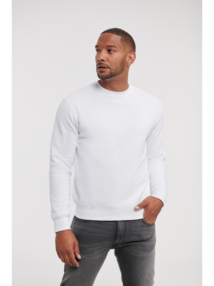 Set-in sleeve sweatshirt